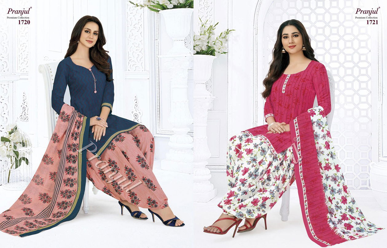 Pranjul Priyanka 17 Cotton Casual Daily Wear Printed Cotton Dress Material Collection